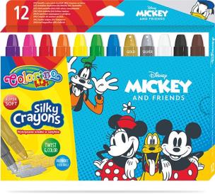 Opakowanie Kredki żelowe wykręcane Colorino Kids 12 kolorów Mickey