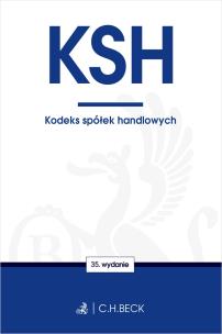 Okładka książki KSH. Kodeks spółek handlowych wyd. 35