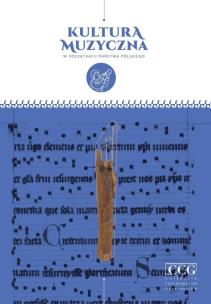 Okładka książki Kultura muzyczna w początkach państwa polskiego