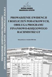 Okładka książki Kwalifikacja EKA.05. Prowadzenie ewidencji...