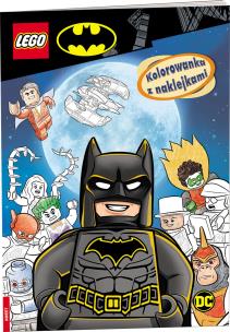 Okładka książki LEGO(R) Batman Kolorowanka z Naklejkami