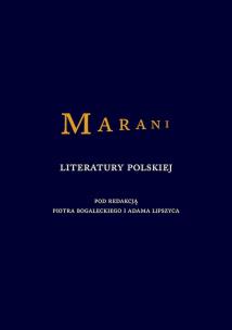 Okładka książki Marani literatury polskiej