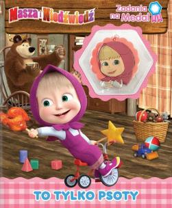 Okładka książki Masza i niedźwiedź. Zadania na medal. To tylko..