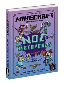 Okładka książki Minecraft. Noc nietoperzy w.2021
