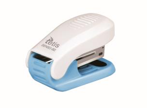 Opakowanie Mini zszywacz Tetis 24/6 niebieski 12 arkuszy