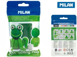 Opakowanie Modelina Milan samoutwardzalna AIR-DRY 100 g zielona ciemna