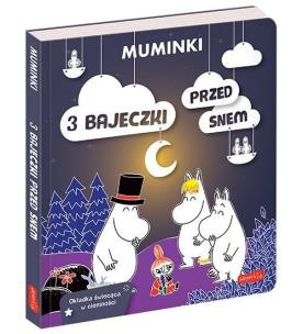 Okładka książki Muminki. 3 bajeczki przed snem
