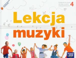Okładka książki Muzyka SP 4 Lekcja muzyki + dodatek podr w.2012 NE
