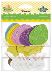 Opakowanie Naklejki piankowe królik, kurczaczki, pisanki mix