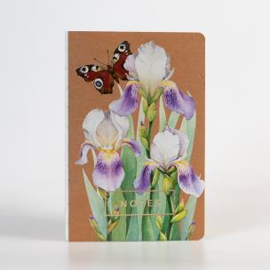 Opakowanie Notes Kwiaty Polskie Irys  KPL3