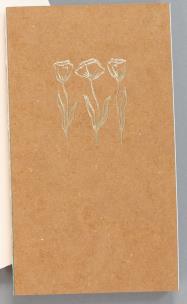 Opakowanie Notes Kwiaty Polskie Maki KPM 4