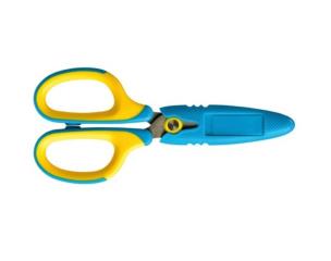 Opakowanie Nożyczki Tetis szkolne 5 1/4 żółto-niebieskie