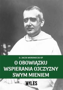 Okładka książki O obowiązku wspierania Ojczyzny swym mieniem
