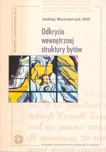 Okładka książki Odkrycie wewnętrznej struktury bytów
