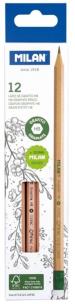 Opakowanie Ołówek sześciokątny HB Natural (12szt) MILAN