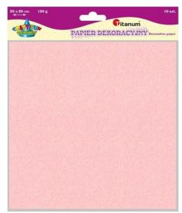 Opakowanie Papier dekoracyjny Rock 20x20cm 120g mix 10szt