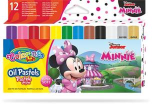 Opakowanie Pastele olejne Colorino Kids trójkątne 12 kolorów Minnie