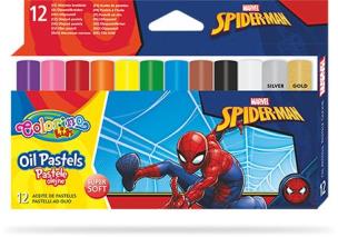 Opakowanie Pastele olejne Colorino Kids trójkątne 12 kolorów Spiderman