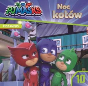 Okładka książki Pidżamersi. Noc kotów