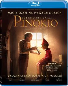 Okładka książki Pinokio (blu-ray)