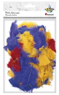 Opakowanie Piórka dekoracyjne 8g mix kolorów