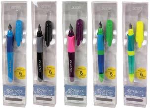 Opakowanie Pióro wieczne First Pen + 6 naboi mix