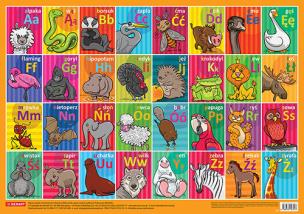 Okładka książki Plansza edukacyjna - Literki