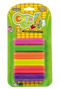 Opakowanie Plastelina kukurydziana neon CC-6