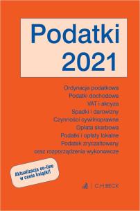 Okładka książki Podatki 2021 z aktualizacją online
