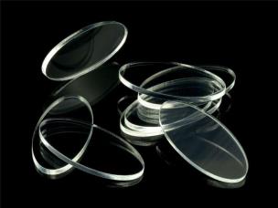 Opakowanie Podstawki pod figurki owal 50x25x3mm 8szt