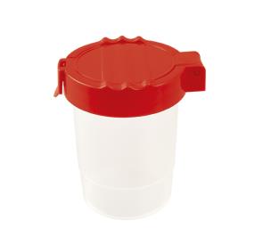 Opakowanie Pojemnik na wodę Tetis zamykany czerwony KF005-C