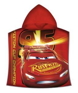 Opakowanie Poncho kąpielowe Cars 100x50cm WD19608M