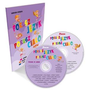 Okładka książki Porusz język, porusz ciało - zabawy z piosenkami