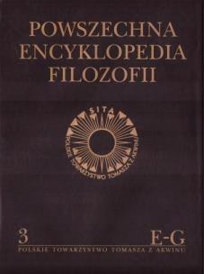 Okładka książki Powszechna Encyklopedia Filozofii t.3 E-G