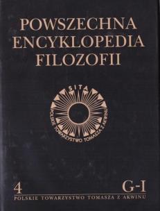 Okładka książki Powszechna Encyklopedia Filozofii t.4 G-I