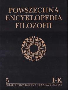 Okładka książki Powszechna Encyklopedia Filozofii t.5 I-K