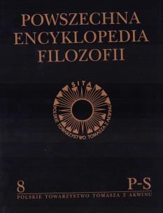 Okładka książki Powszechna Encyklopedia Filozofii t.8 P-S