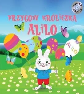 Okładka książki Przygody króliczka Alilo + CD