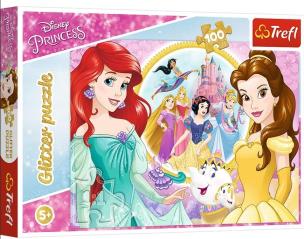 Opakowanie Puzzle 100 Glitter Wspomnienia Belli i Arielki