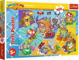 Opakowanie Puzzle 100 Tajni Szpiedzy w akcji TREFL