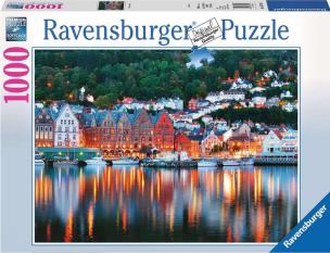 Opakowanie Puzzle 1000 Bergen Norwegia