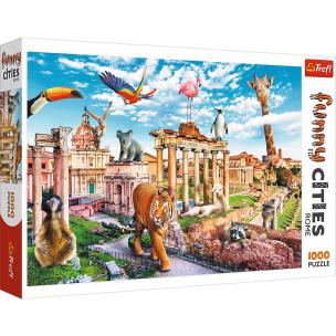 Opakowanie Puzzle 1000 Dziki Rzym 10600