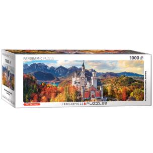 Opakowanie Puzzle 1000 Panoramiczne Zamek Neuschwanstein jesienią Niemcy 6010-5444