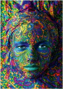 Opakowanie Puzzle 1000 Portret kobiety