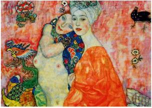 Opakowanie Puzzle 1000 Przyjaciółki, Gustav Klimt