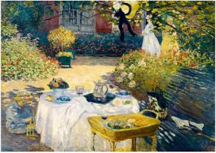 Opakowanie Puzzle 1000 Śniadanie, Claude Monet