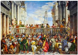 Opakowanie Puzzle 1000 Wesele w Kanie Galilejskiej