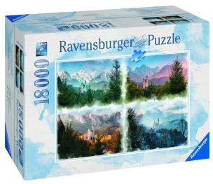 Opakowanie Puzzle 18000 Zamek Neuschwanstein