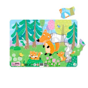 Opakowanie Puzzle 21 ramkowe Liski DOPR300184