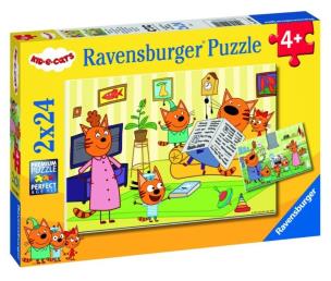 Opakowanie Puzzle 2x24 Kot-o-ciaki